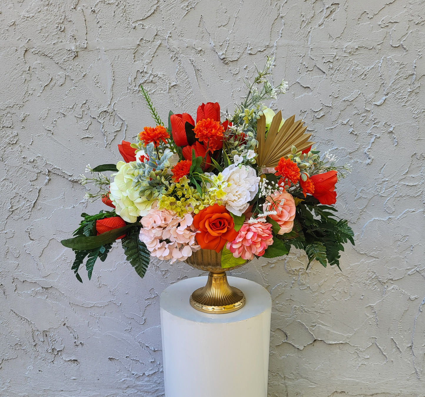 Orange Tropical Centerpiece