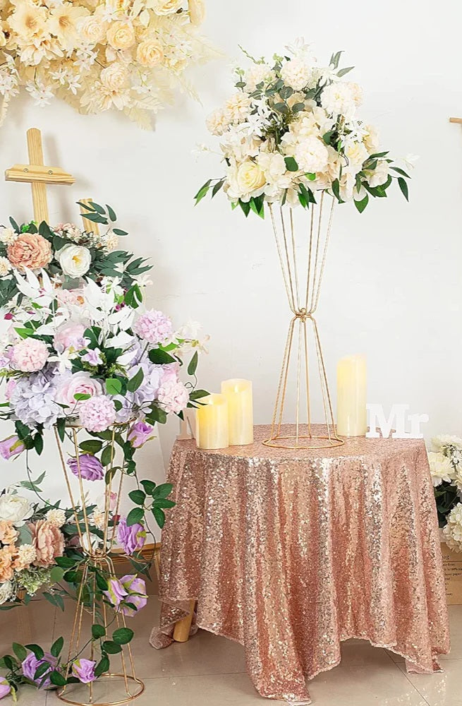 Gold Reversible Flower Stand