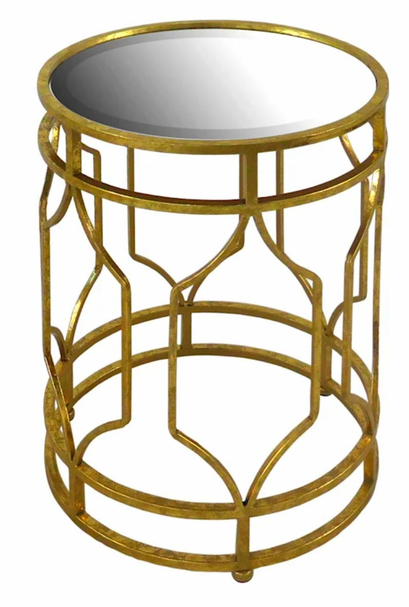 Gold Side Table