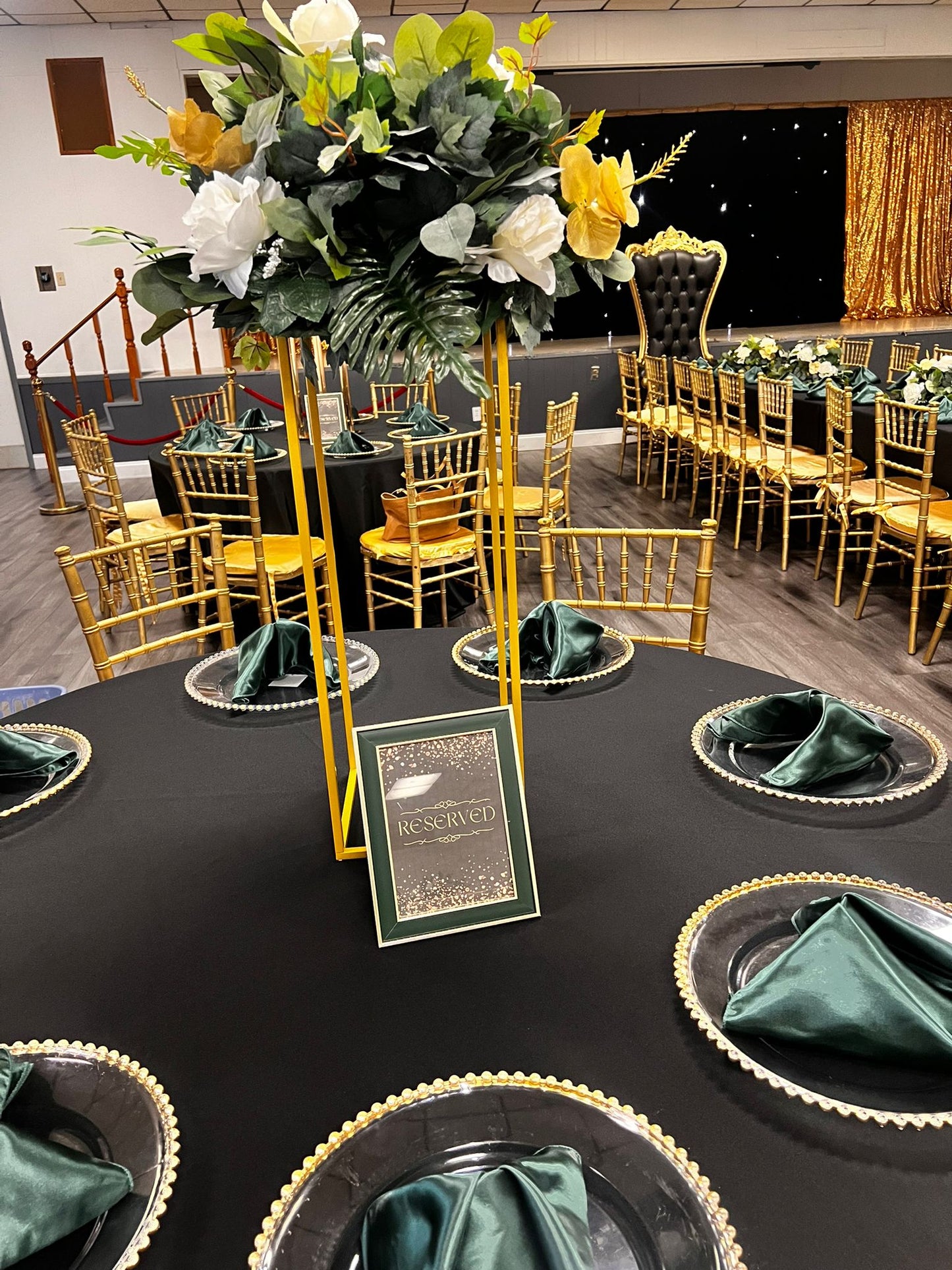 Greenry Silk Floral Centerpiece