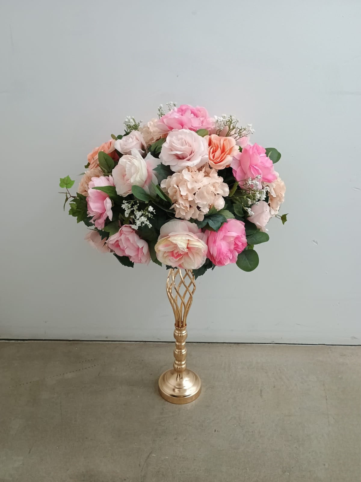Pink Mix Floral Arrangement Centerpiece