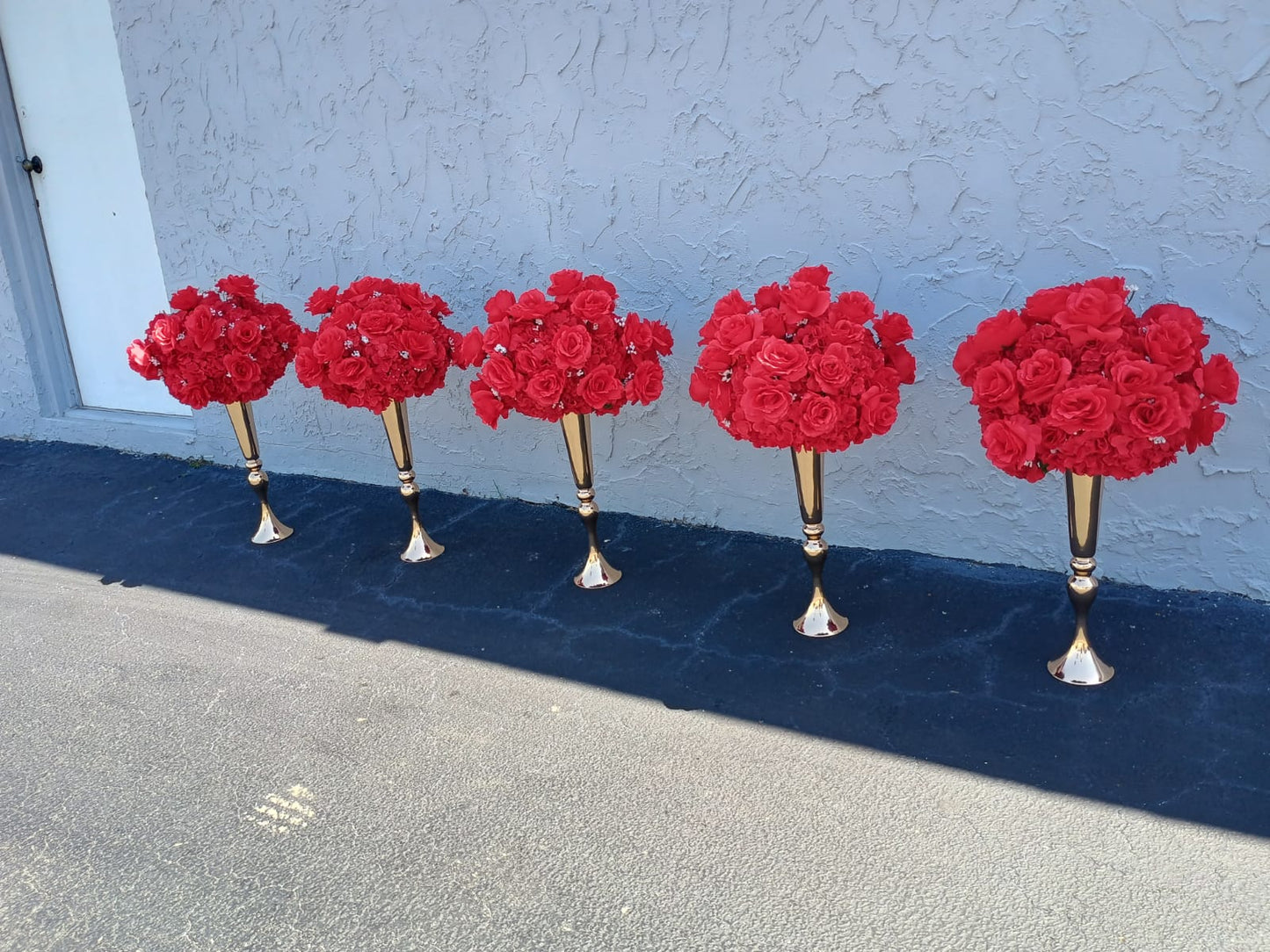 Red Centerpieces