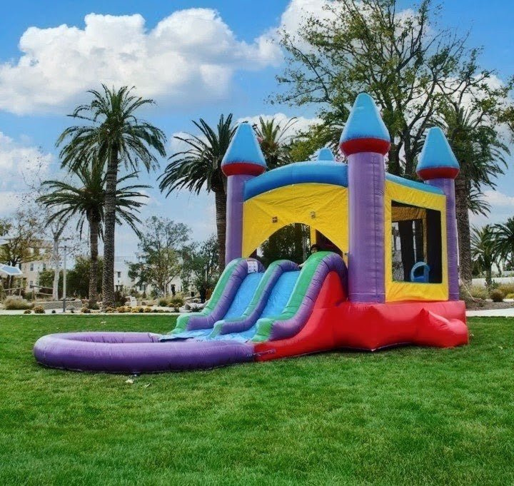 Bounce House With Pool