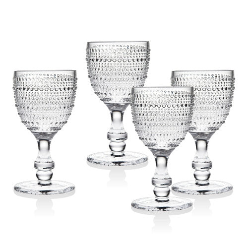 Beaded Crystal Goblet
