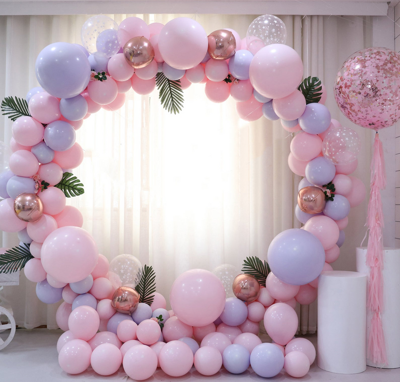5ft Heavy-duty Balloon Ring Stand - With Adjustable Legs