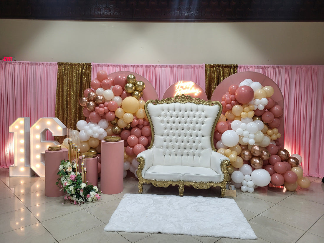 Sweet 16 Birthday Backdrop