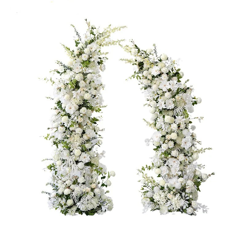 Gold 2pc Floral Arch Stand