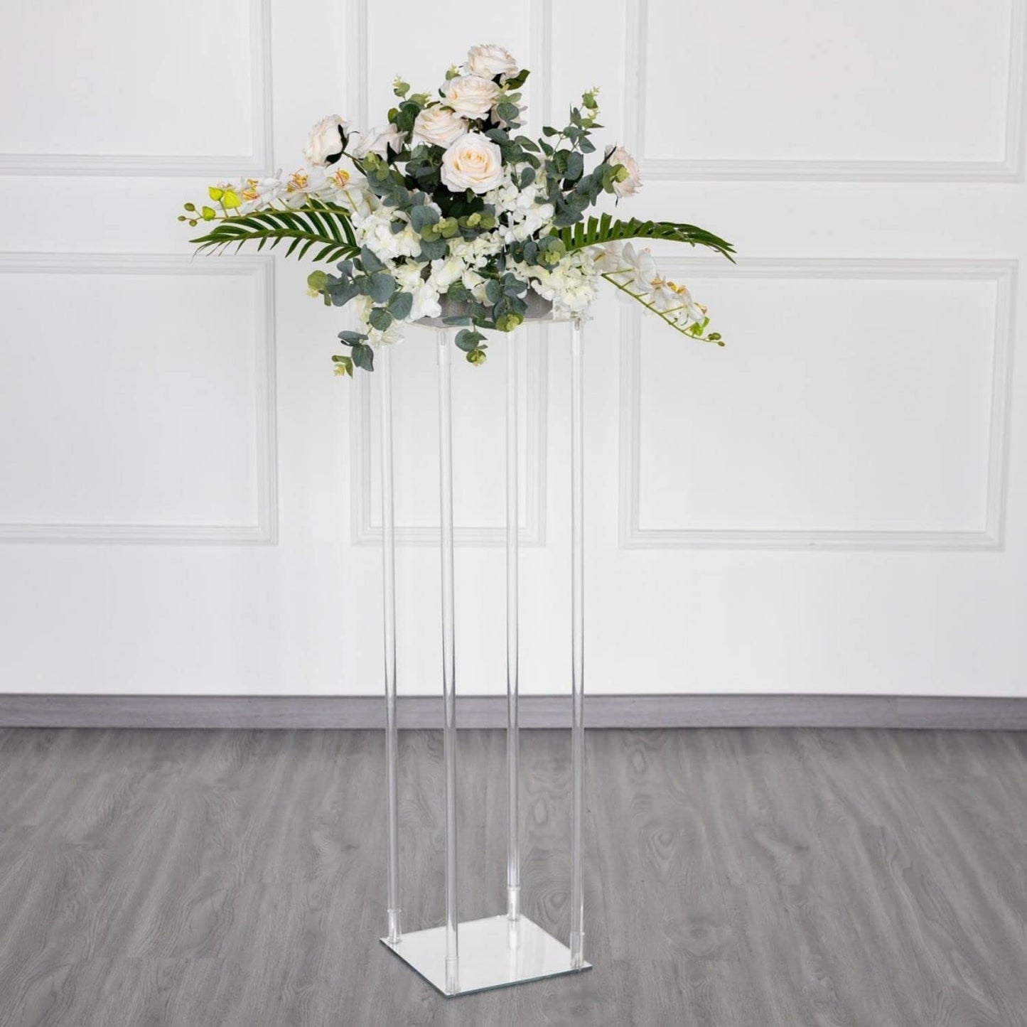 Clear Acrylic Flower Stands