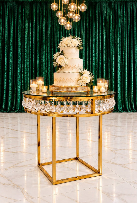 Gold Luxury Cake Stand