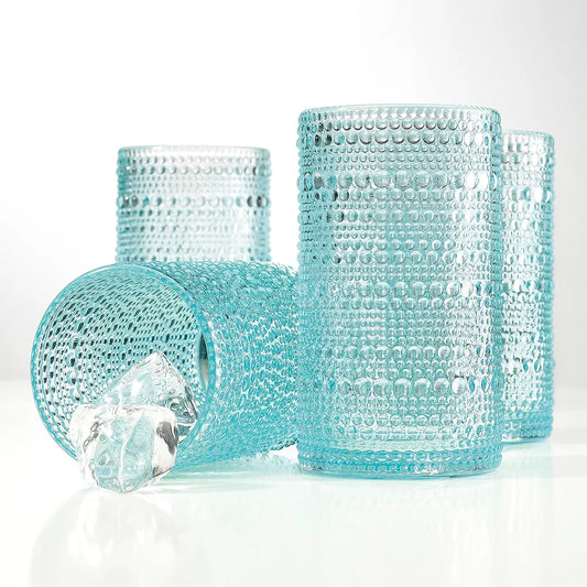 Baby Blue Beverage Glass