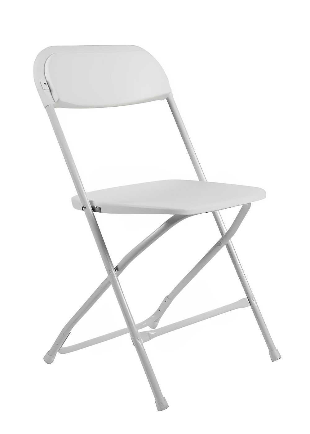 White Basic Folding Chairs