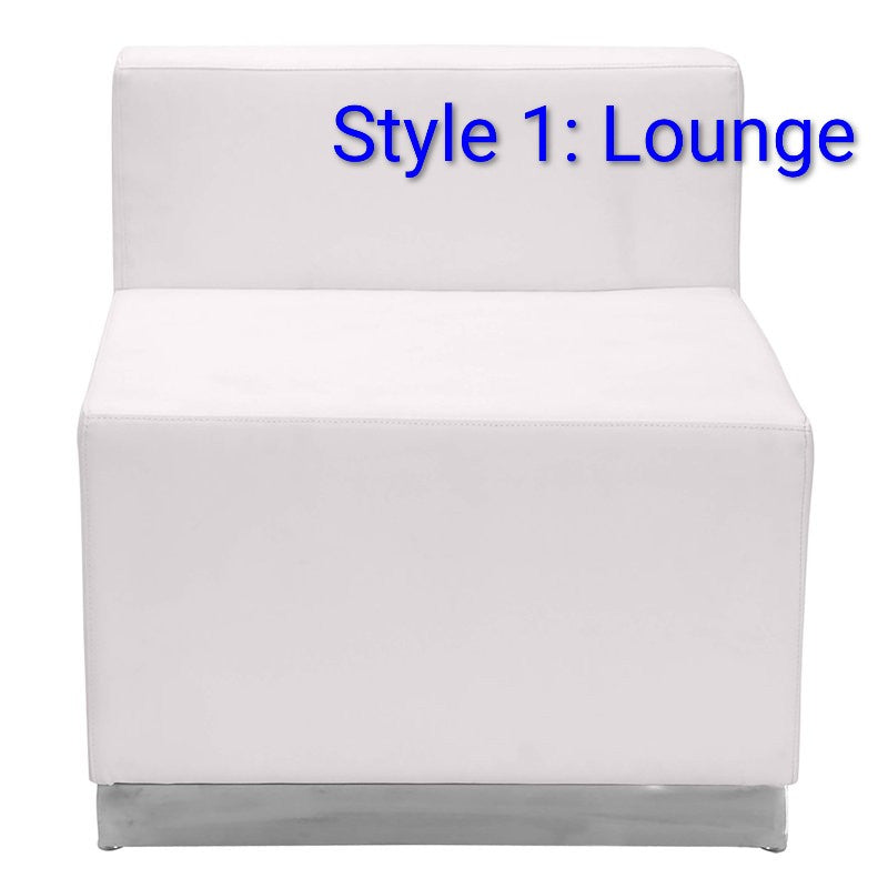 White Lounge Sofa - Style 1