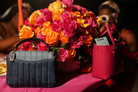Pink and Orange Mix Centerpiece 2