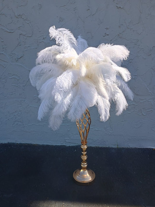 White Feather Centerpiece