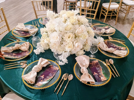 White Low Centerpiece