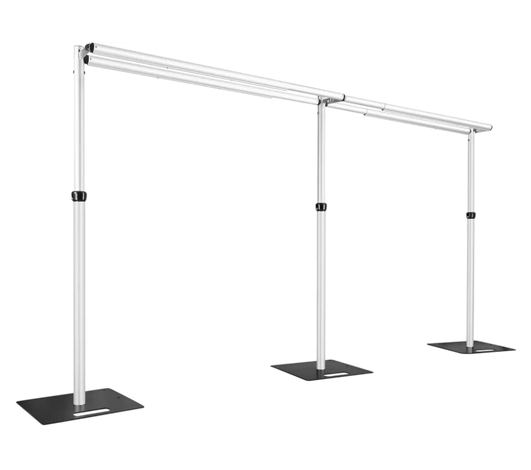 Heavy-duty Pipe and Drape Stand - Different Sizes