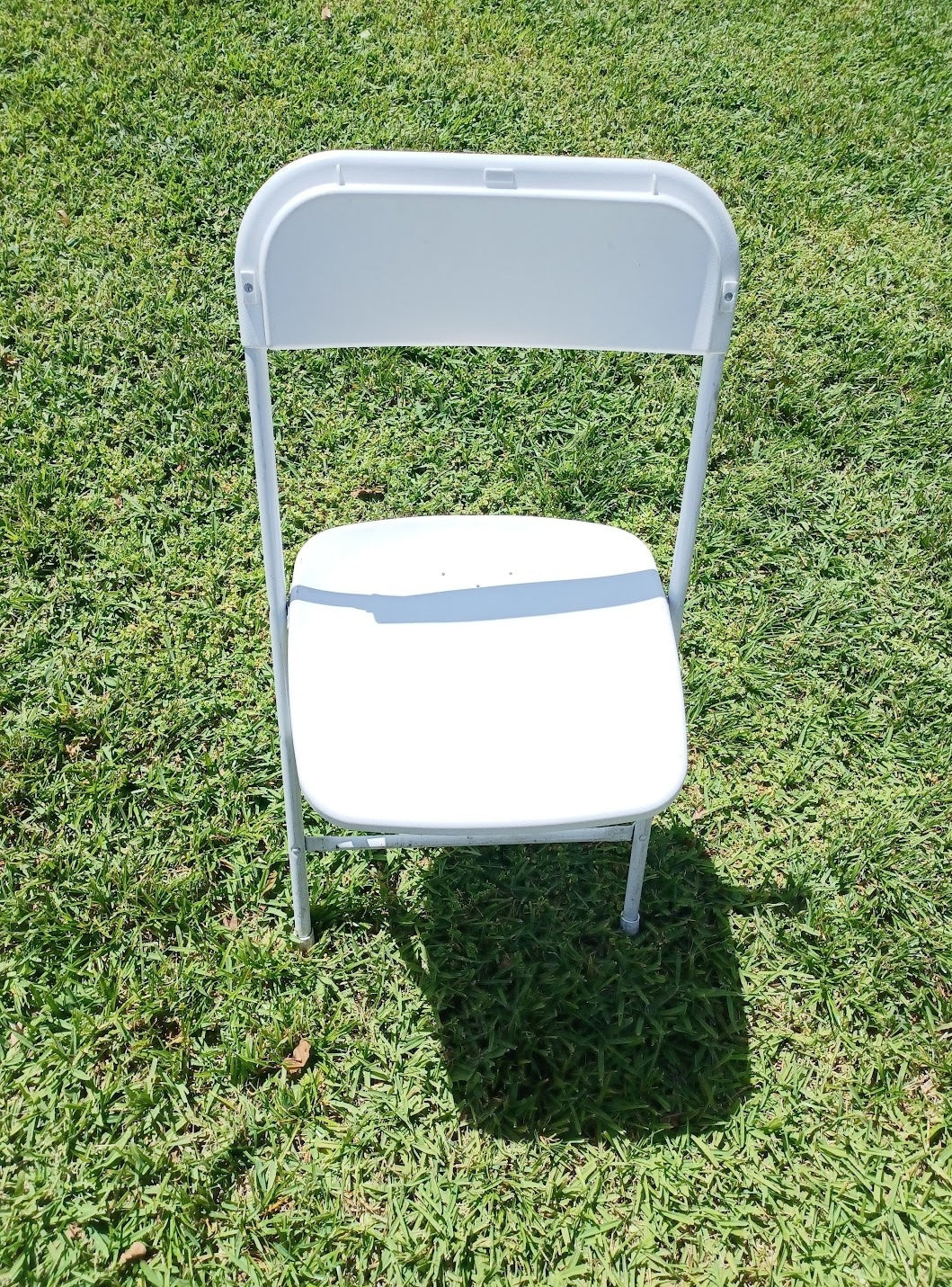 White Basic Folding Chairs