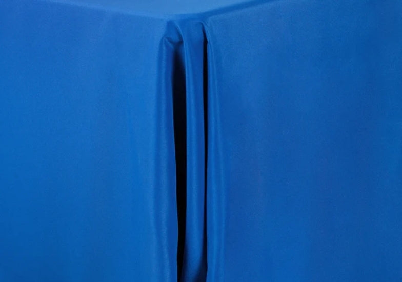 Royal Blue Polyester Tablecloth Rental