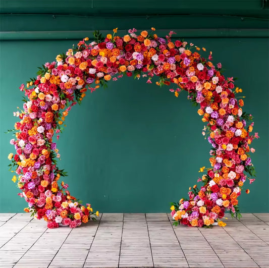 Circle Wedding Floral Arch