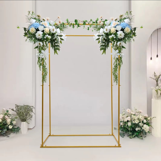 Square Wedding Floral Arch