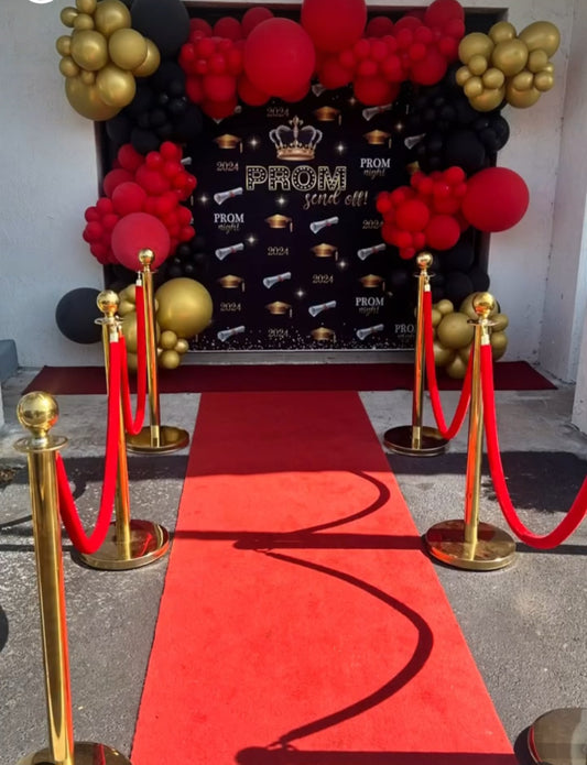 Red Carpet and Stanchon