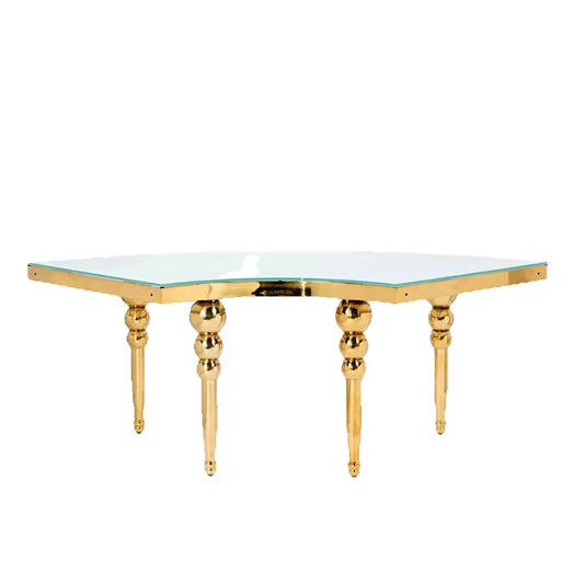Gold Sweetheart Table