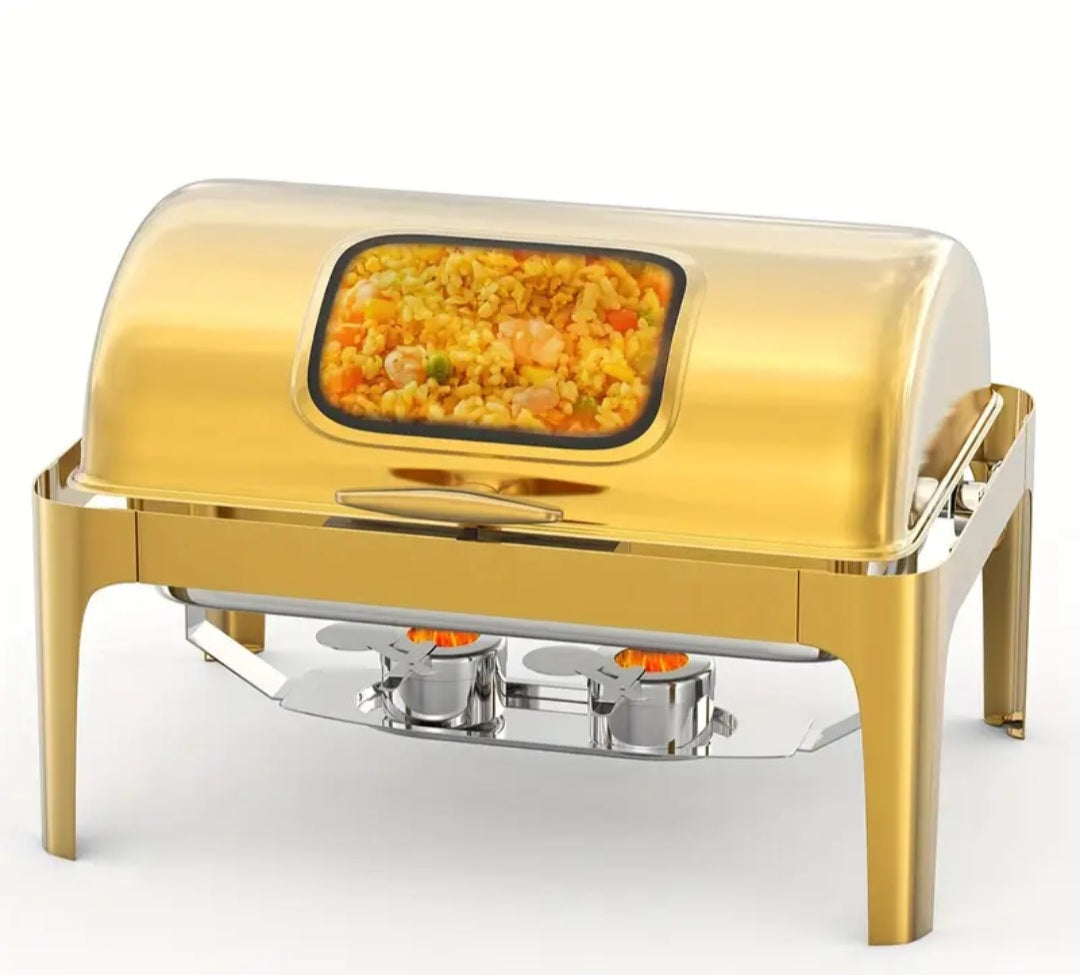Elegant Gold Chafing Dish