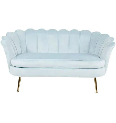 Baby Blue Sofa Loveseat