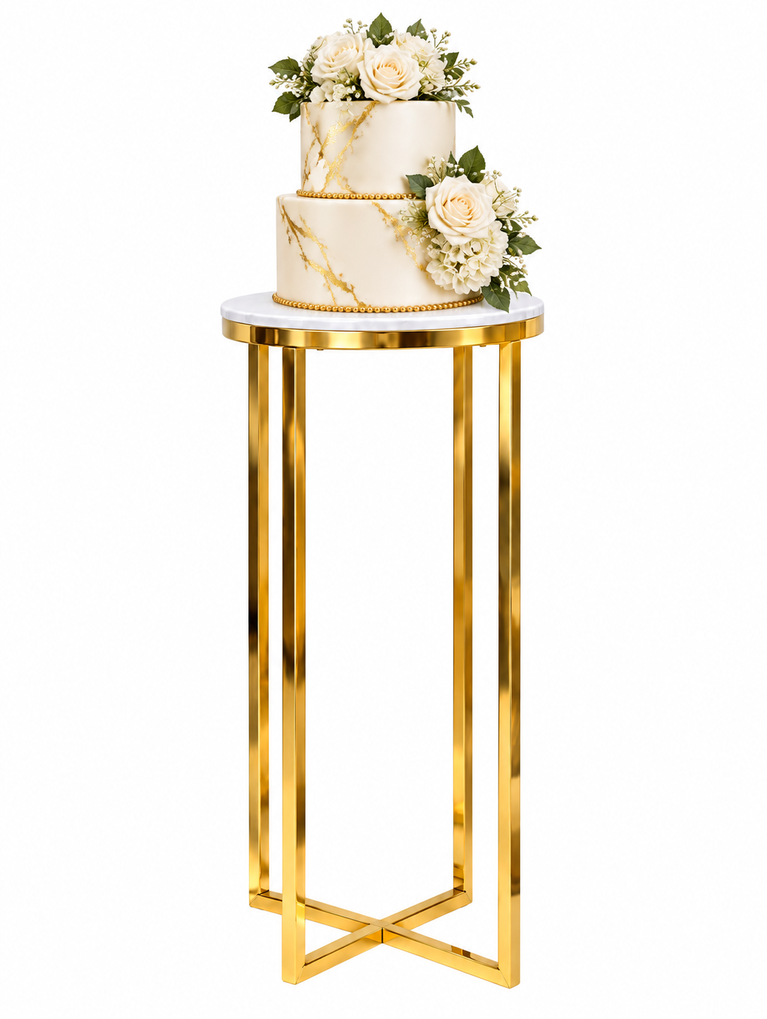 Classic Gold Cake Table