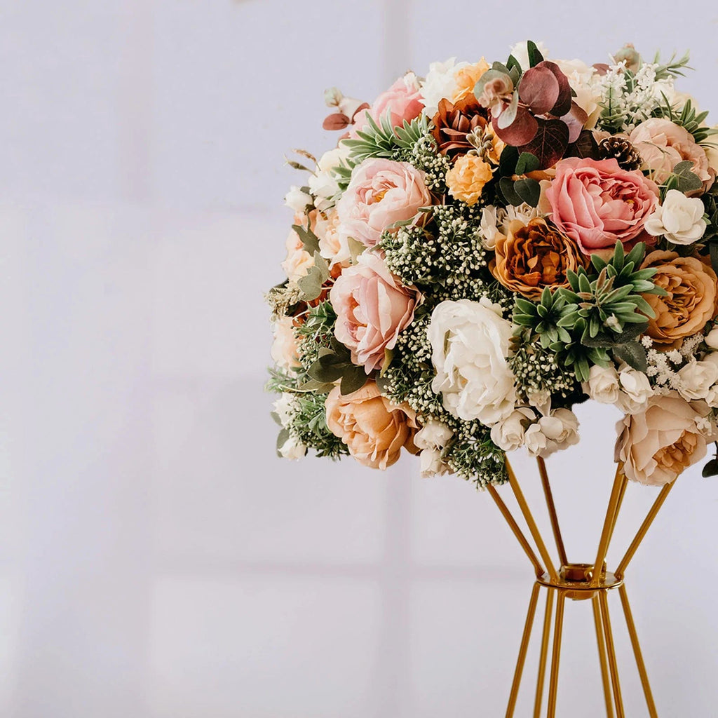 Gold Reversible Flower Stand